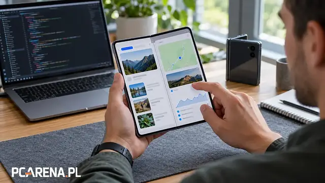 Google oceni aplikacje na składanych smartfonach