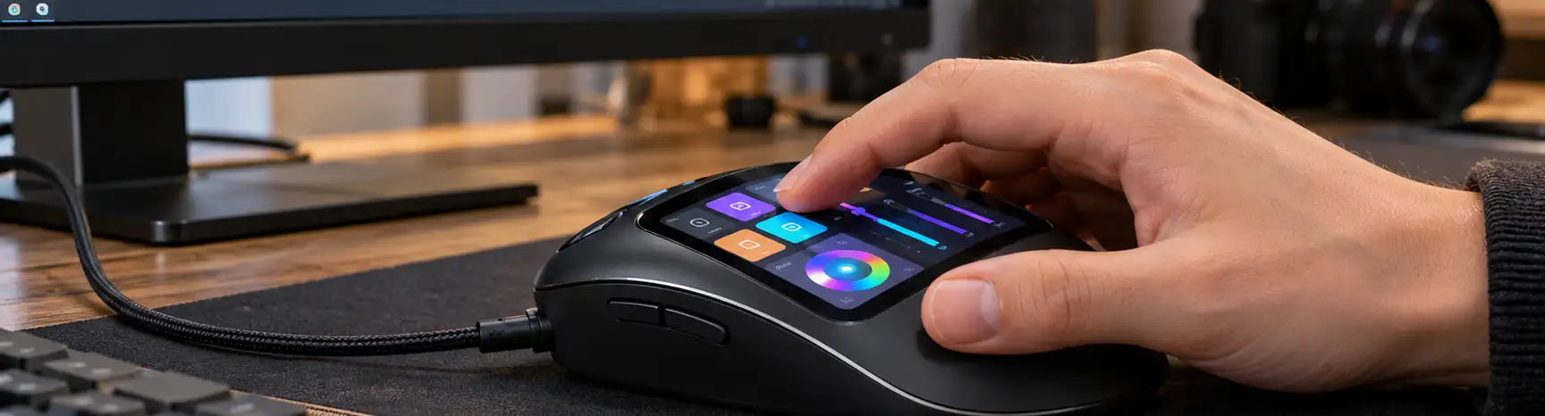 Super Mouse z ekranem dotykowym na Kickstarterze