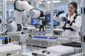 Warp Sciences: roboty i AI w laboratoriach odkrywania leków
