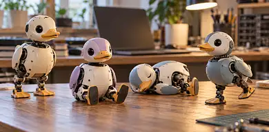 Microduck: małe roboty podbijają GTC Berlin