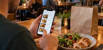 Olo kontra DoorDash i Uber Eats: ceny z menu bez narzutów