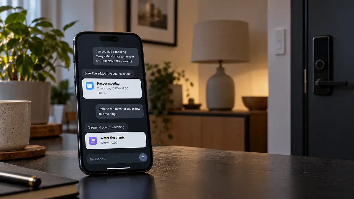 Grok jako asystent telefonu: kalendarz i smart home