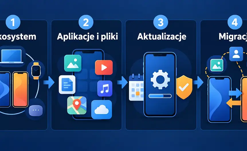 Checklista wyboru androida lub iphone’a: ekosystem, aplikacje, aktualizacje i migracja