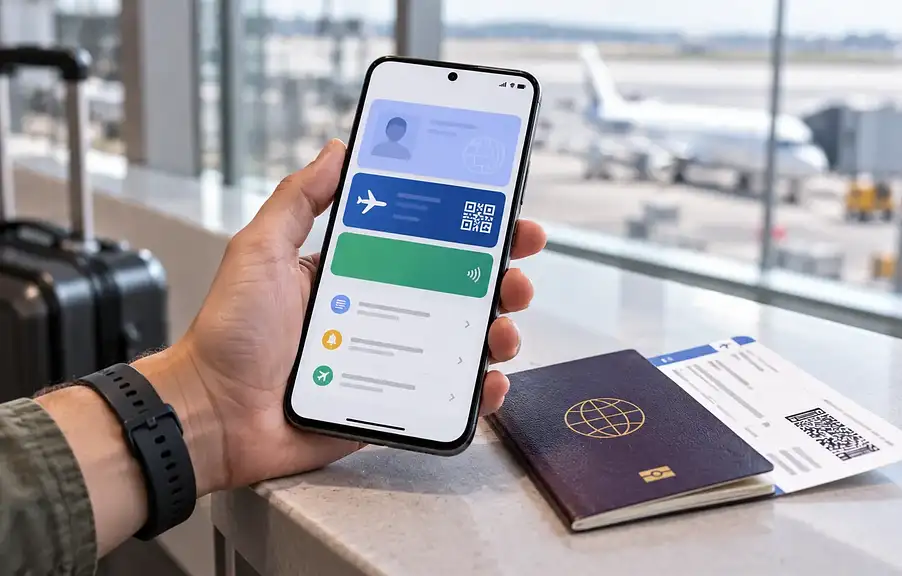 Google Wallet z centrum wiadomości i cyfrowym paszportem
