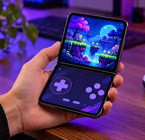 Delta 2.0 na iPhonie Duo: dwa ekrany jak w Nintendo DS