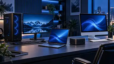 Rodzaje komputerów: desktop, laptop, mini PC i więcej | PC Arena