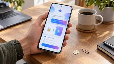 Gemini skonfiguruje eSIM? Nowy łącznik w Androidzie 17