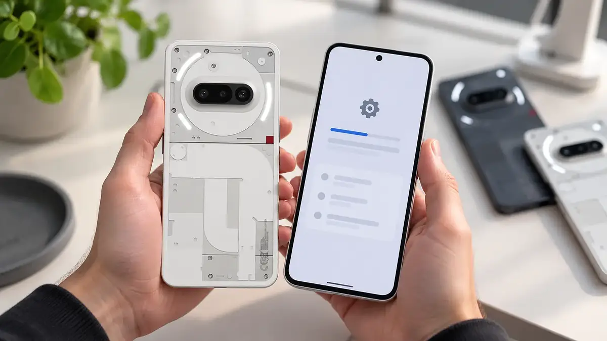 Nothing OS 5.0 wcześniej na czterech smartfonach