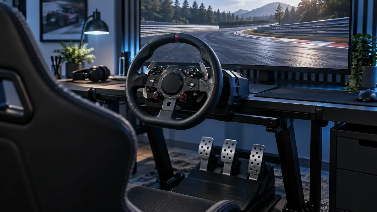 Akcesoria do gier wyścigowych - jak zbudować zestaw do simracingu?