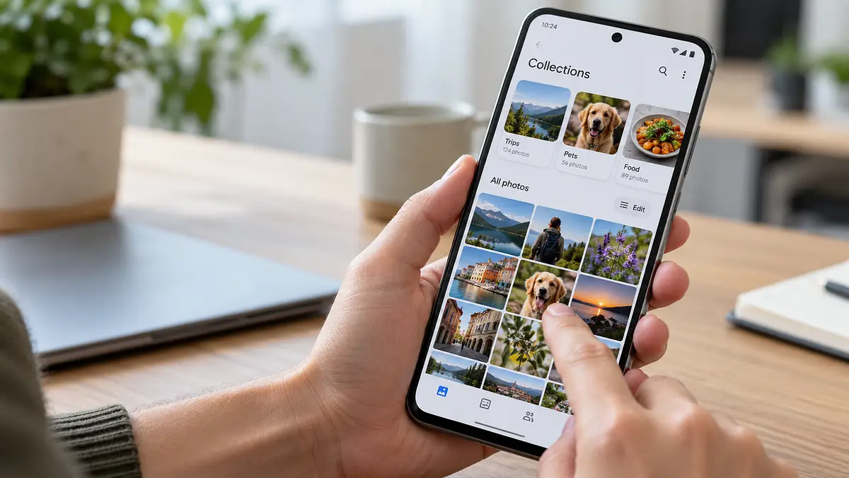 Google Photos porządkuje kartę Kolekcje. Możesz przypinać...