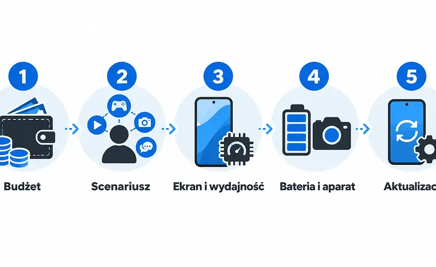 Checklista wyboru smartfona: budżet, scenariusz, ekran, bateria i wsparcie
