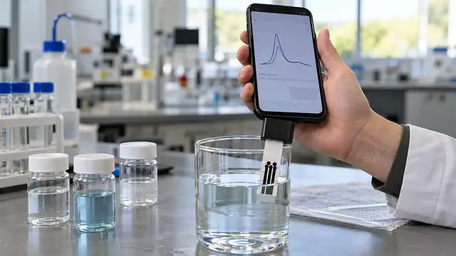 Smartfon wykryje PFAS w wodzie? Japoński prototyp