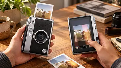 Instax mini Evo 2: ekran dotykowy, wideo i druk zdjęć