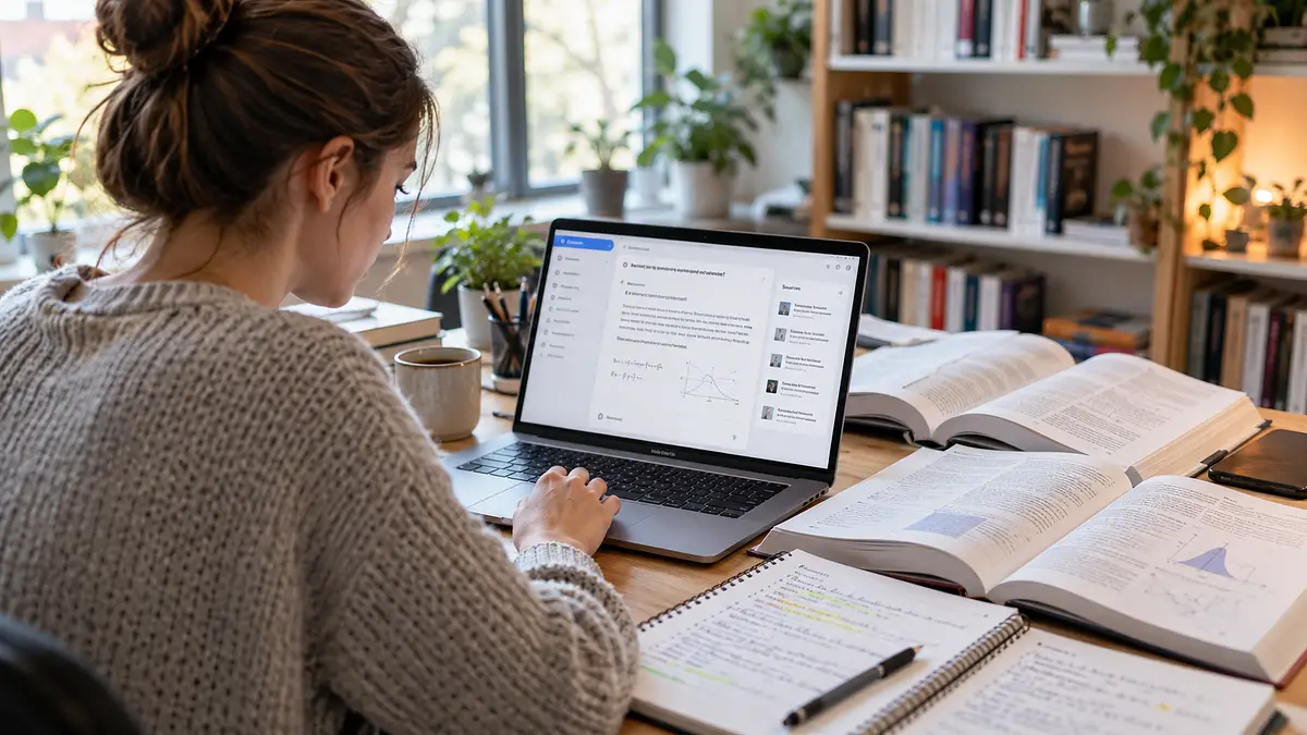 Gemini Notebook z podręcznikami dla studentów