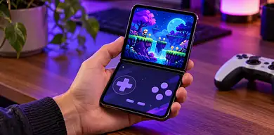 Delta 2.0 na iPhonie Duo: dwa ekrany jak w Nintendo DS