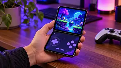 Delta 2.0 na iPhonie Duo: dwa ekrany jak w Nintendo DS