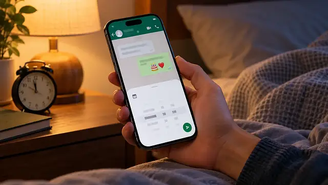 WhatsApp na iPhone testuje planowanie wiadomości