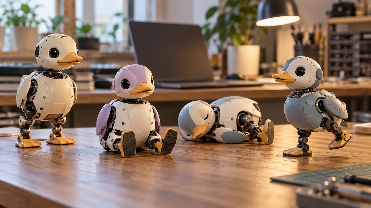 Microduck: małe roboty podbijają GTC Berlin