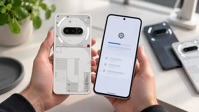 Nothing OS 5.0 wcześniej na czterech smartfonach